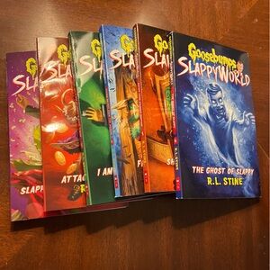 Goosebumps Slappyworld Series by RL Stine 1-6